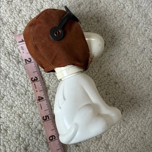 Avon Vintage Snoopy Flying Ace Bubble Bath Bottle 4 fl oz - Picture 11 of 12